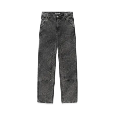 Carhartt WIP Women's Double Knee Pants "Black Worn Washed"