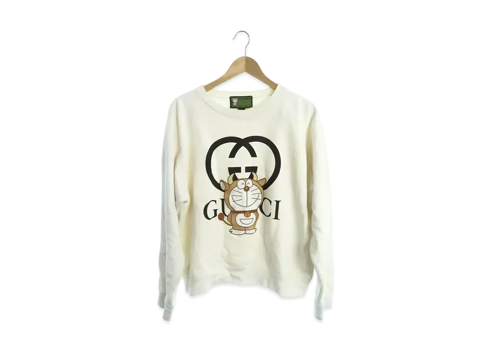 GUCCI x Doraemon Crewneck Sweatshirt "White"