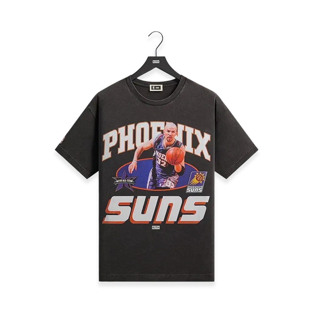 Kith x NBA All-Star Phoenix Suns Jason Kidd Vintage Tee "Black"