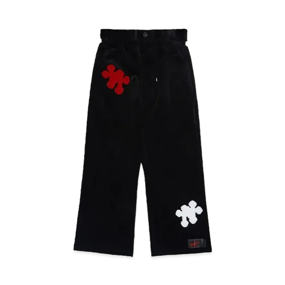 SYUMAN. Ravioli Eazy trousers type corduroy Y.A.R.N "Blk"