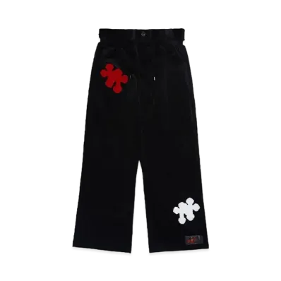 SYUMAN. Ravioli Eazy trousers type corduroy Y.A.R.N "Blk"