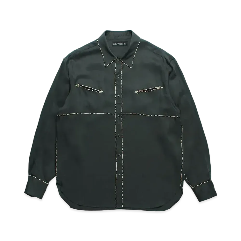 WACKO MARIA Western Shirt "Green"