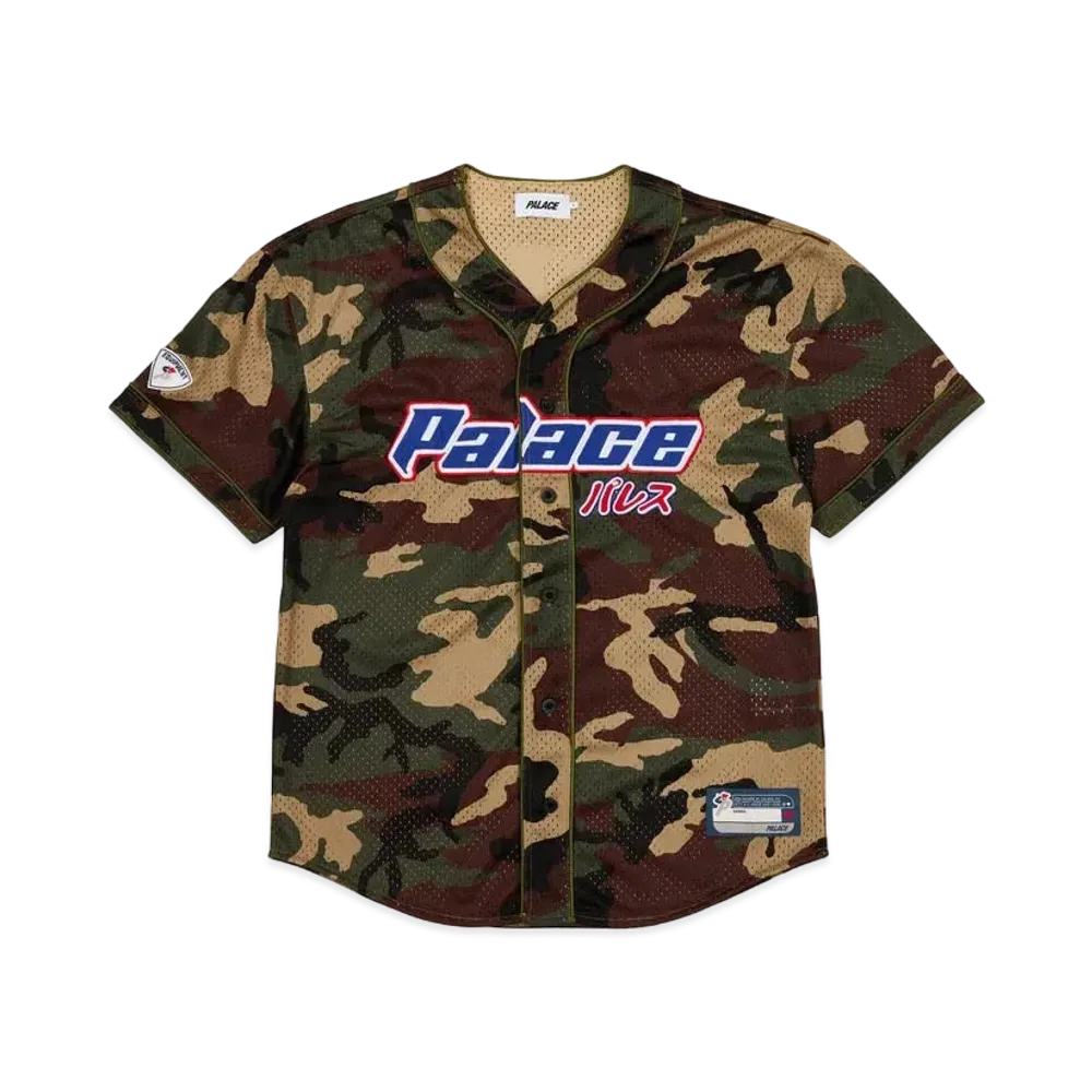 PALACE Kawaii Baseball Jersey "Camo"