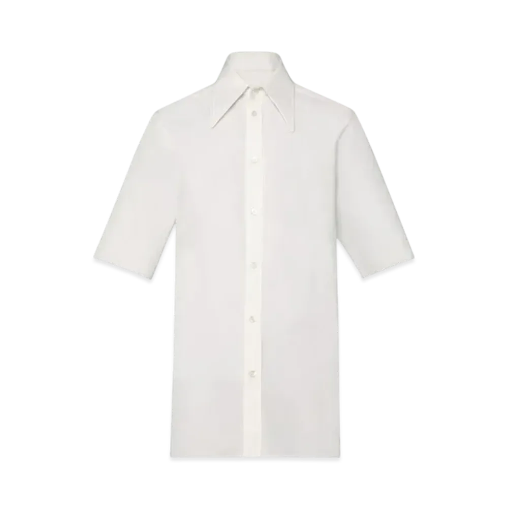 Maison Margiela Men's Pointed Collar Shirt "White"