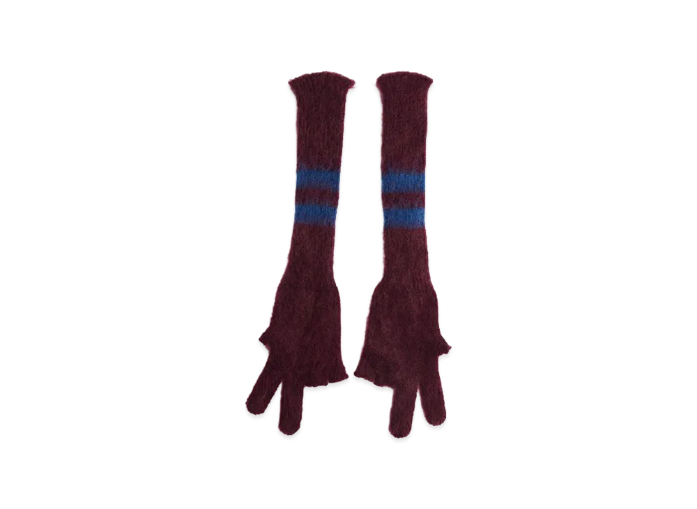 COGNOMEN Peace Mohair Gloves "Purple"