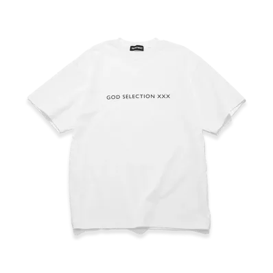 GOD SELECTION XXX Classic Logo Tee GX-S26-ST-15 "White"