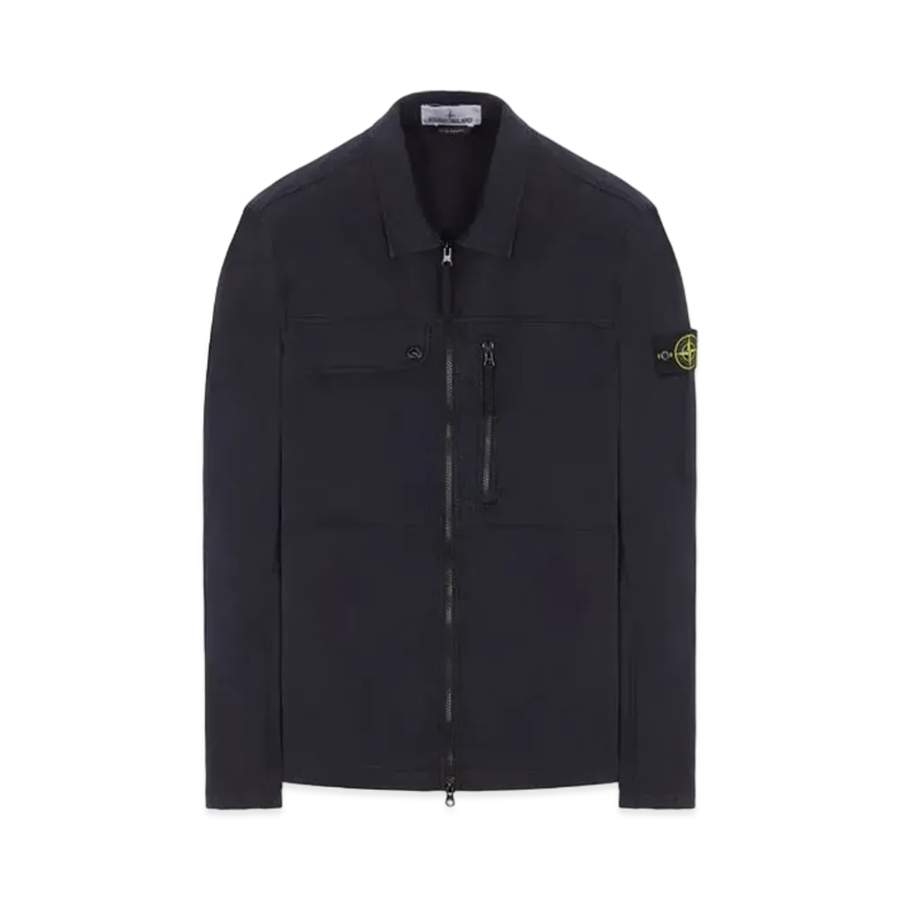 Stone Island 10210 SUPIMA Cotton Twill Stretch-TC "Blue"
