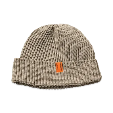 TIGHTBOOTH Tag Watch Cap "Grey"