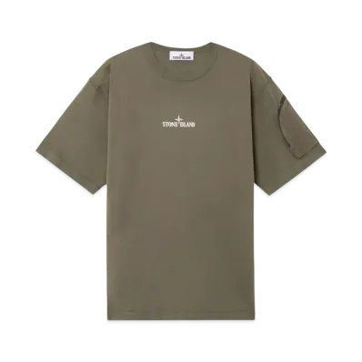 Stone Island 2100004 Combed Organic Cotton Jersey "Military Green"