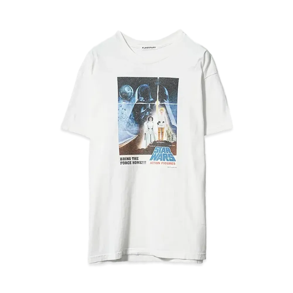 F-LAGSTUF-F ACTION FIGURES TEE "WHITE"