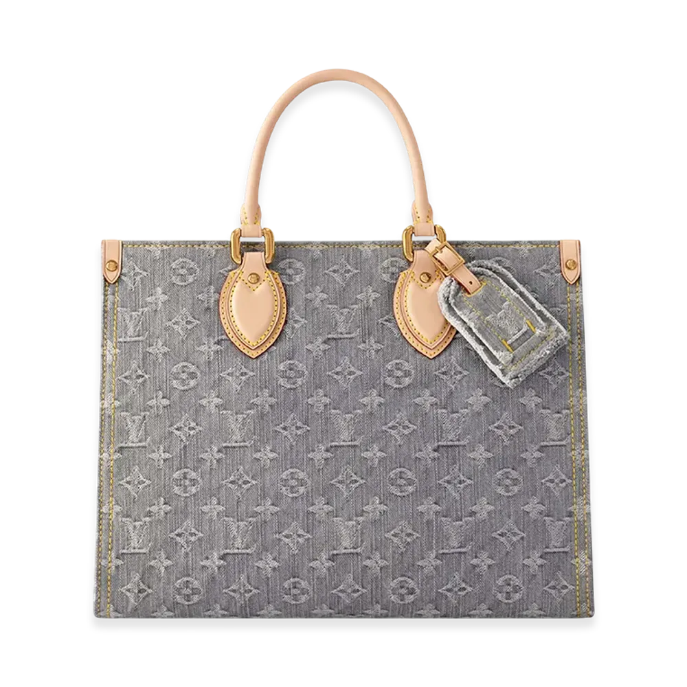 Louis Vuitton OnTheGo MM Monogram Denim