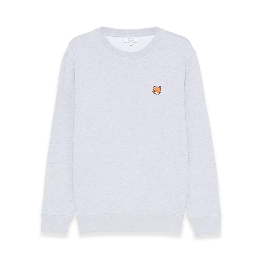 Maison Kitsune Sweaters "Light Grey Melange"