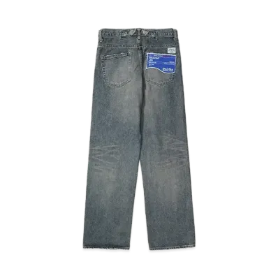DAIRIKU Straight Vintage Denim Pants "INDIGO"