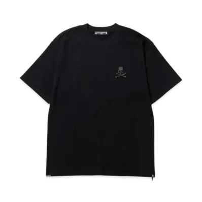 mastermind WORLD Boxy Swarovski(R) Tee "Black"