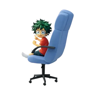 BANDAI "Ichiban Kuji" -My Hero Academia -The Story of Becoming the Greatest Hero-- E Prize Izuku: Origin MASTERLISE