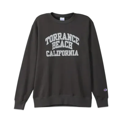 Champion Crew Neck Sweatshirt 24FW "Off Black"