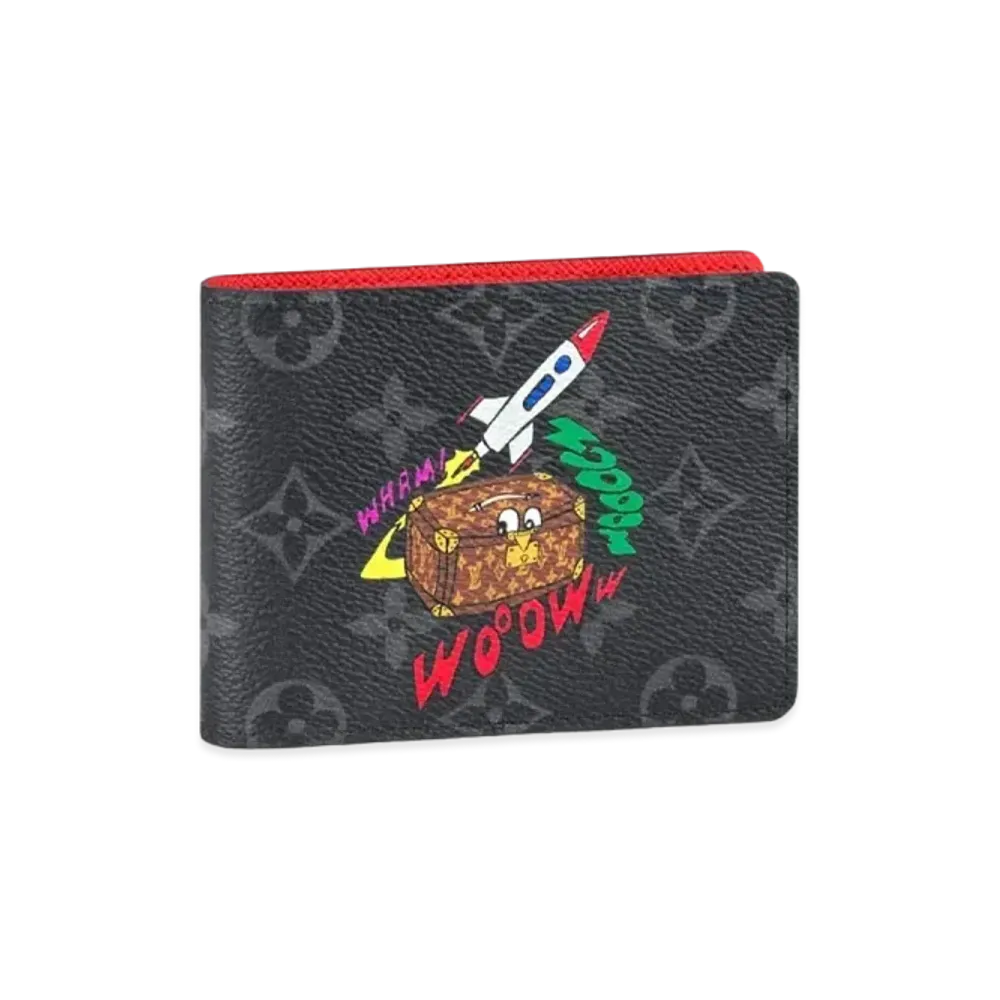 Louis Vuitton Portefeuille Multiple Wallet Monogram Eclipse