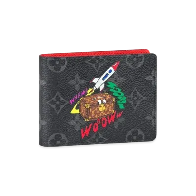 Louis Vuitton Portefeuille Multiple Wallet Monogram Eclipse