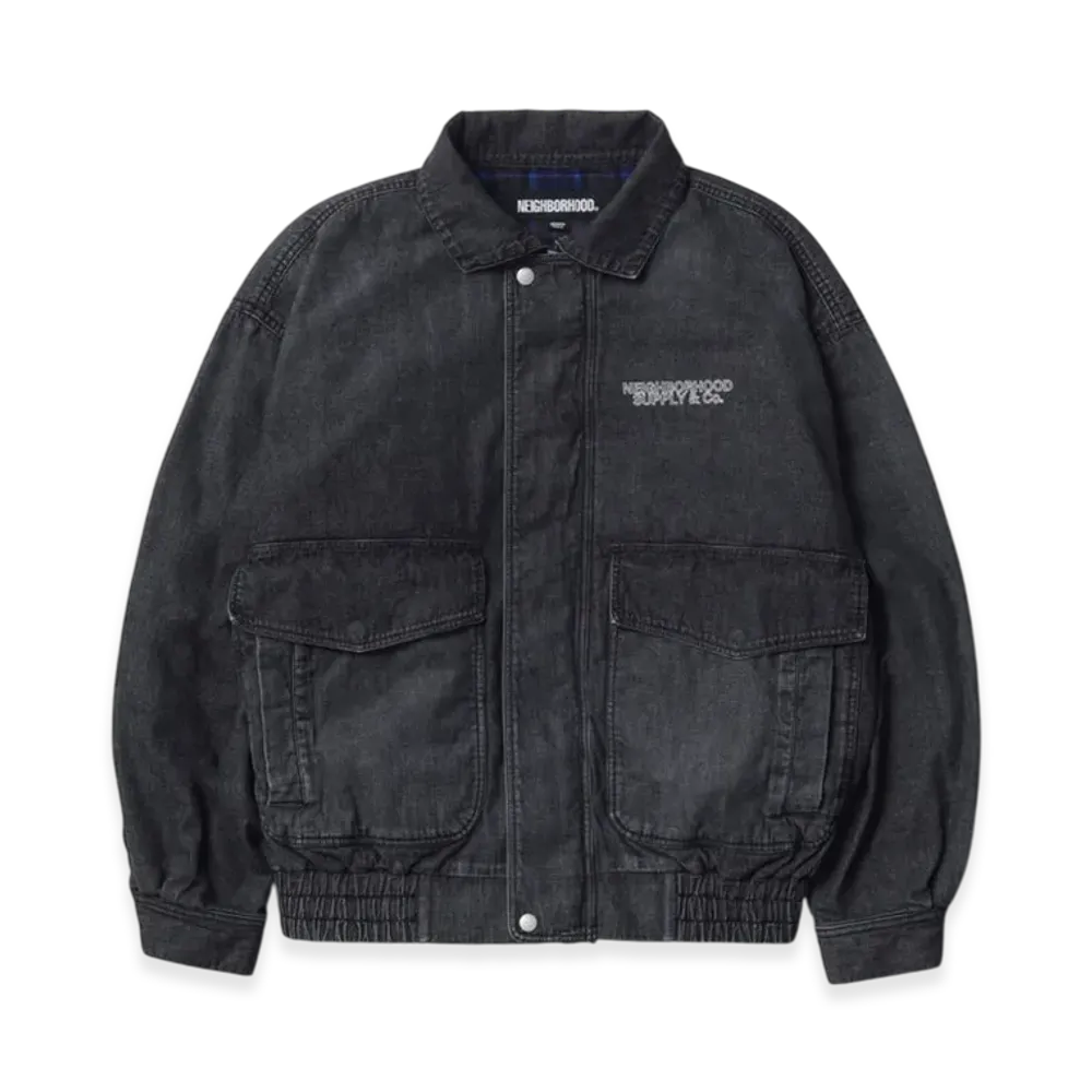 NEIGHBORHOOD Denim Dad Jacket "Black"