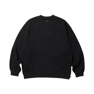 APHRODITEGANG Classic Logo Crew Neck Sweat Shirt "Black"