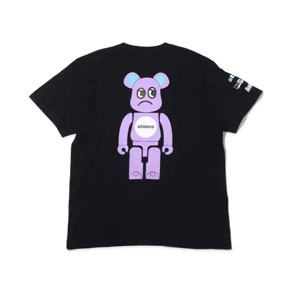 atmos x BE@RBRICK x BADMOOD S/S Tee 23SU-S "Black"