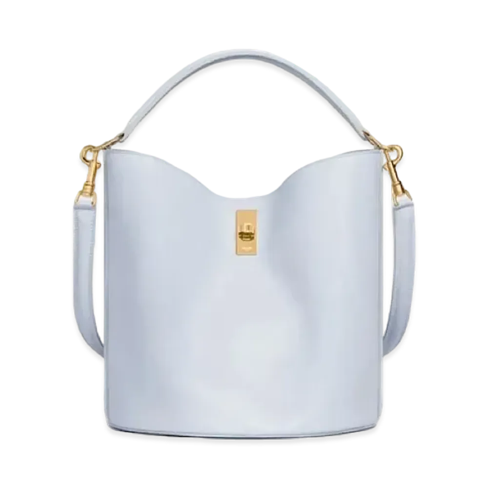CELINE Bucket 16 Bag in Smooth Calfskin "Pearl"