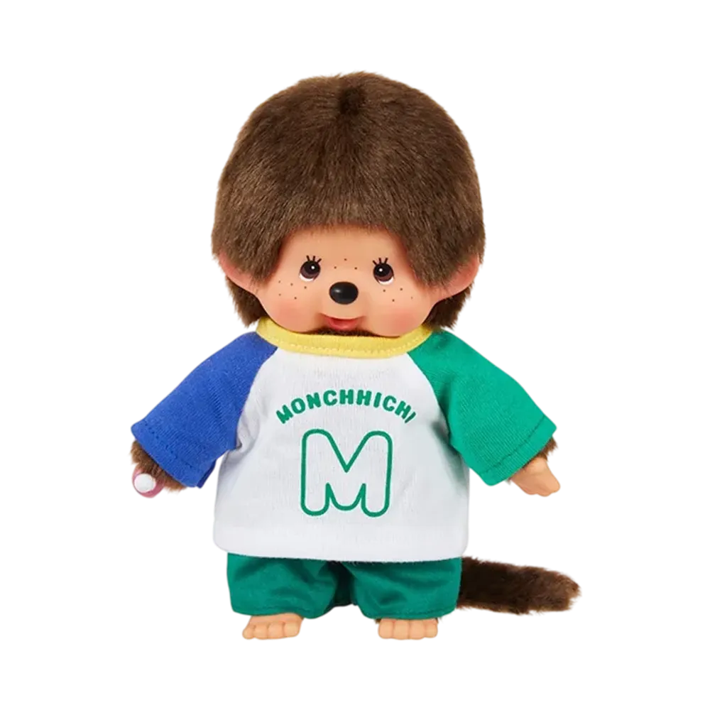 Sekiguchi I LOVE Raglan T-shirt Monchhichi-kun
