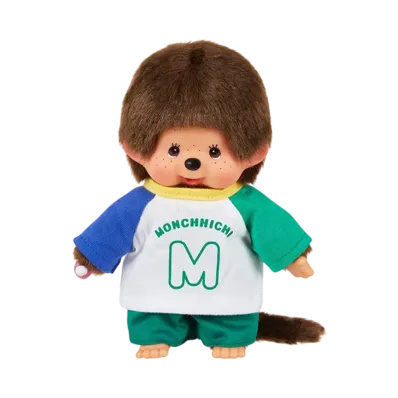 Sekiguchi I LOVE Raglan T-shirt Monchhichi-kun