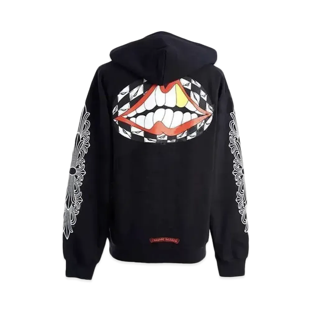 Chrome Hearts Matty Boy Flower Chomper Hoodie "Black"