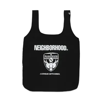 NEIGHBORHOOD x Yokohama FC Collab Eco Bag "Black"