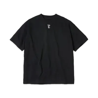 hyakki Logo Crew Neck T-shirts "Black"
