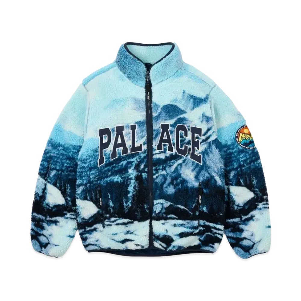 PALACE Appalachian Funnel Fleece Palaska "Blue"
