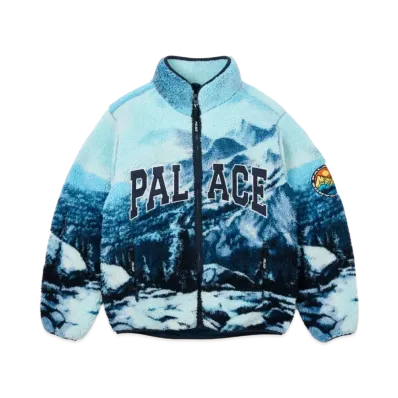 PALACE Appalachian Funnel Fleece Palaska "Blue"