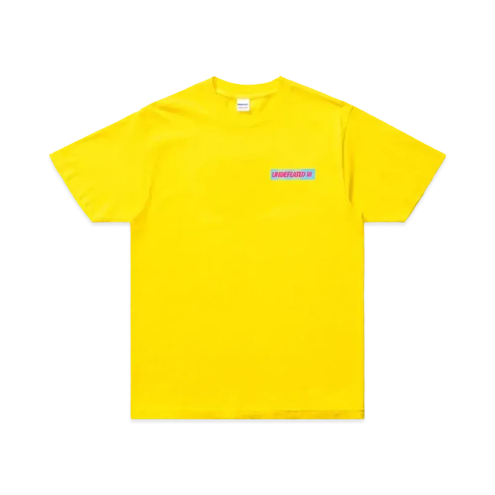 UNDEFEATED PSYCHO CIRCLE S/S TEE - 80145 "Yellow"