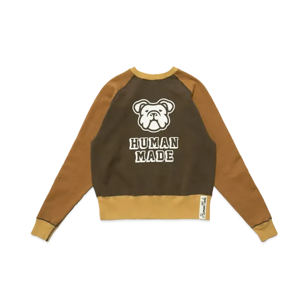 HUMAN MADE CRAZY SWEATSHIRT "Brown"