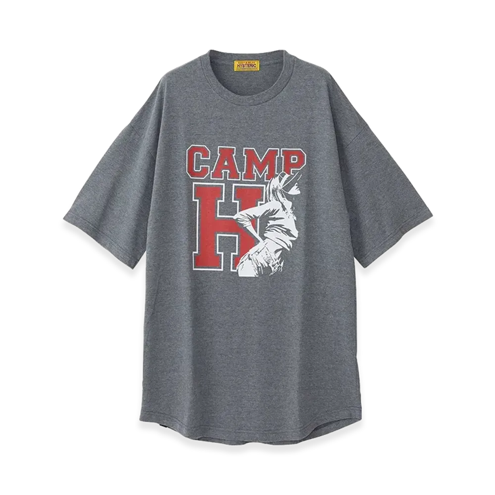 HYSTERIC GLAMOUR Women's Camp H Dress "Top Gray"