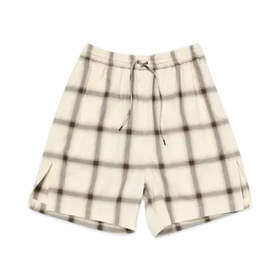 Acne Studios Check shorts "Beige/multi"