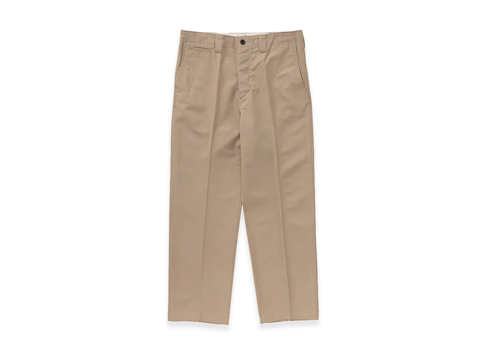visvim Wide Chino Pants (W/L) "Beige"