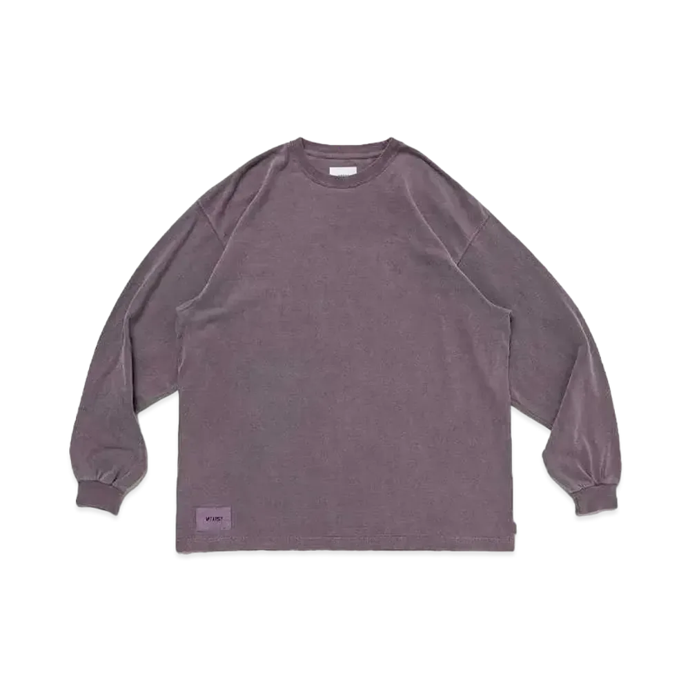 WTAPS AII 03 / LS / Cotton. Sign "Burgundy"