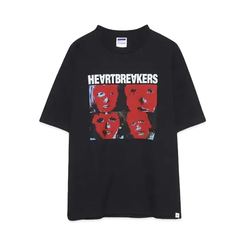 Bedwin & the heartbreakers S/S PRINTED TEE "FRANTZ" "BLACK"
