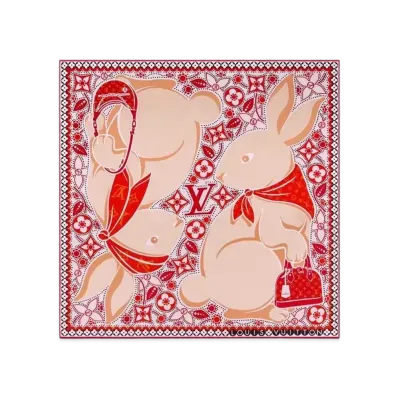 Louis Vuitton Precious Rabbit Square 70