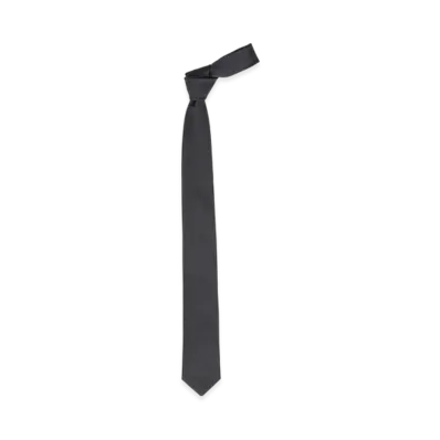 Graphpaper Scale Off Graphpaper Wool Necktie "Black"