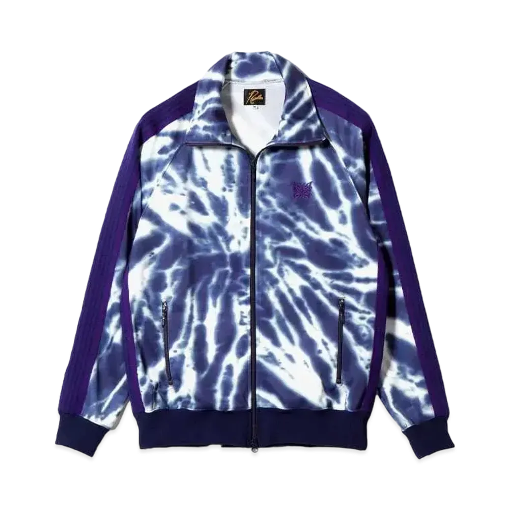 Needles Track Jacket P/S Tie Dye Print "Blue"