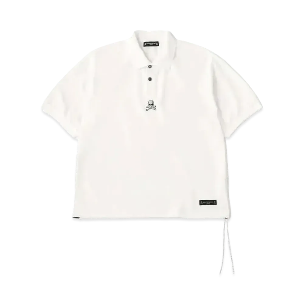 mastermind JAPAN Boxy Polo Shirt "White"