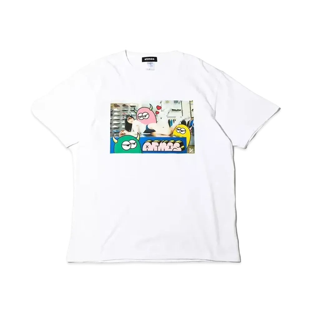 atmos x AMATSU MARINA Moya Tee "White"