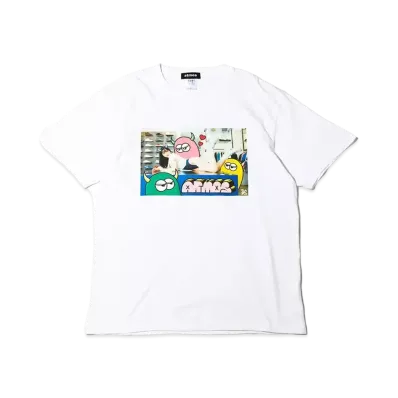 atmos x AMATSU MARINA Moya Tee "White"