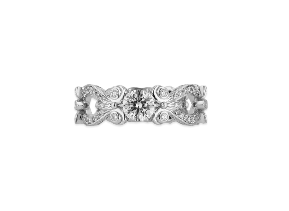 GUCCI GUCCI Flora 18K Solitaire Ring