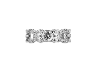 GUCCI GUCCI Flora 18K Solitaire Ring