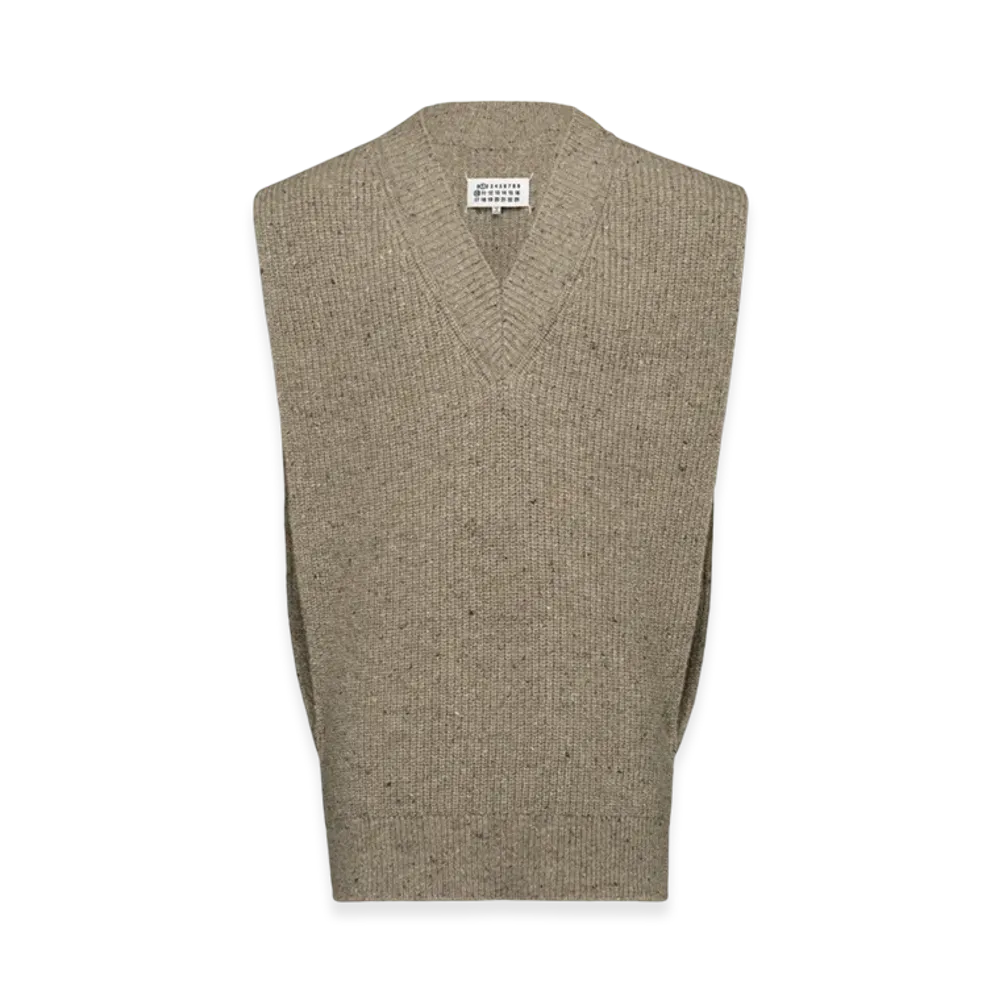 Maison Margiela Knit Tabard Top "Walnut"
