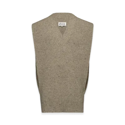Maison Margiela Knit Tabard Top "Walnut"